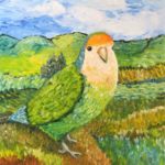 Van Gogh Lovebird 